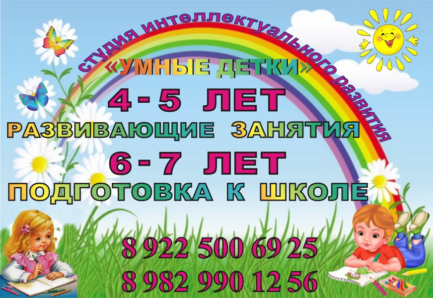 Студия интеллектуального развития "Умные детки"